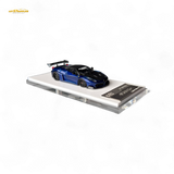 Flame Supercar LB458GT - Metallic Blue 1:64 Resin