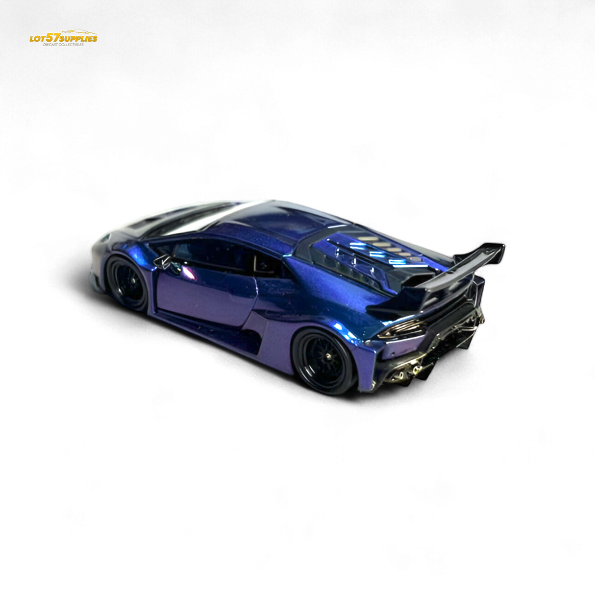Flame Lamborghini Huracan GT LP610 Magic Purple 1:64