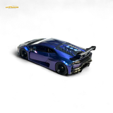 Flame Lamborghini Huracan GT LP610 Magic Purple 1:64
