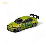 Findclassically Mitsubishi Lancer Evo 9 FNF Bryan Livery Green 1:64
