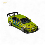 Findclassically Mitsubishi Lancer Evo 9 FNF Bryan Livery Green 1:64