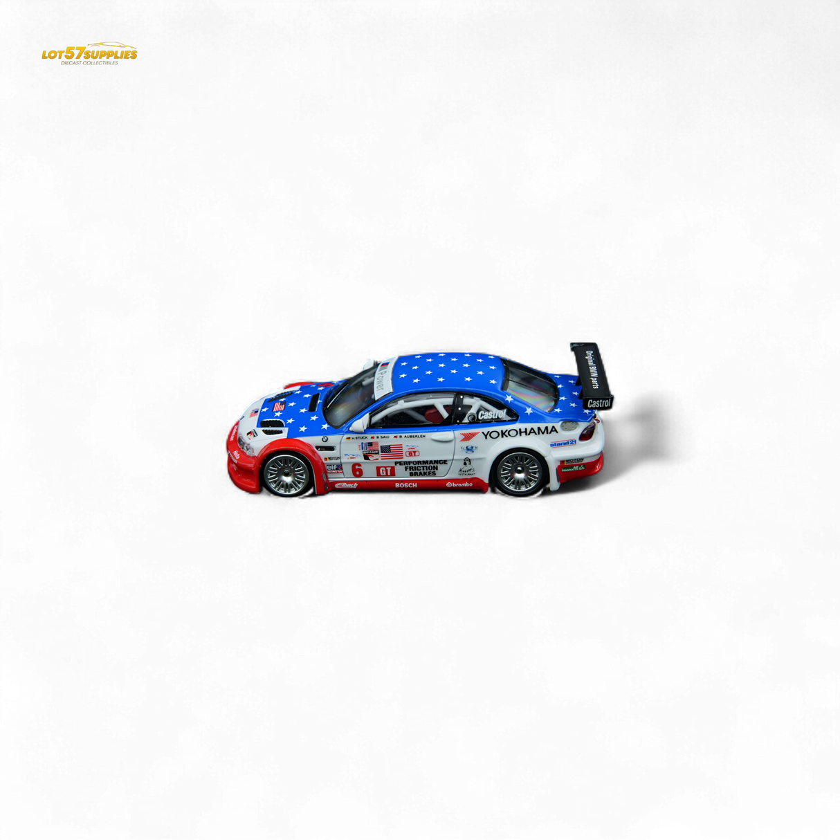 DCM & GOBOX BMW M3 GTR E46 Yokohama 6 1:64