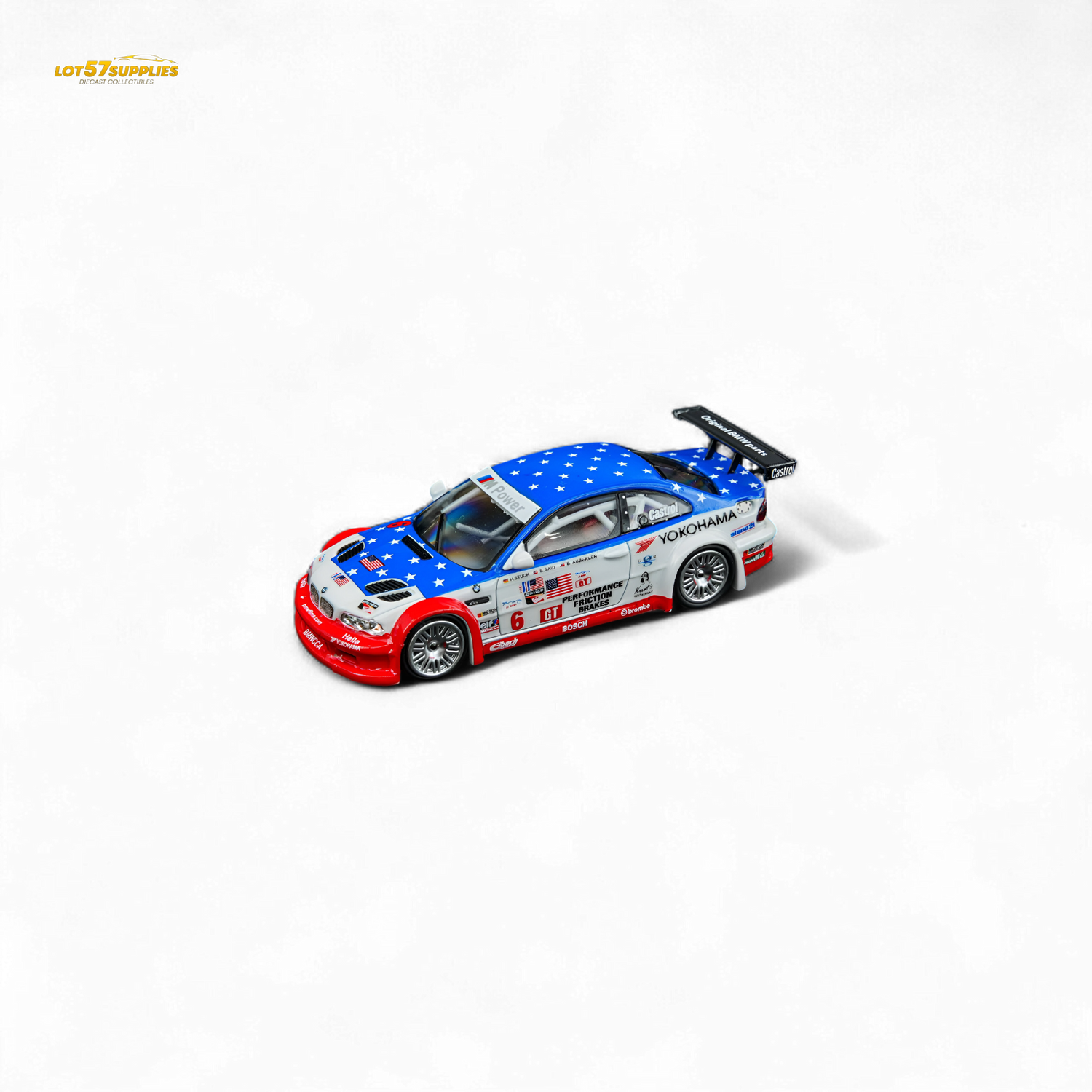DCM & GOBOX BMW M3 GTR E46 Yokohama 6 1:64
