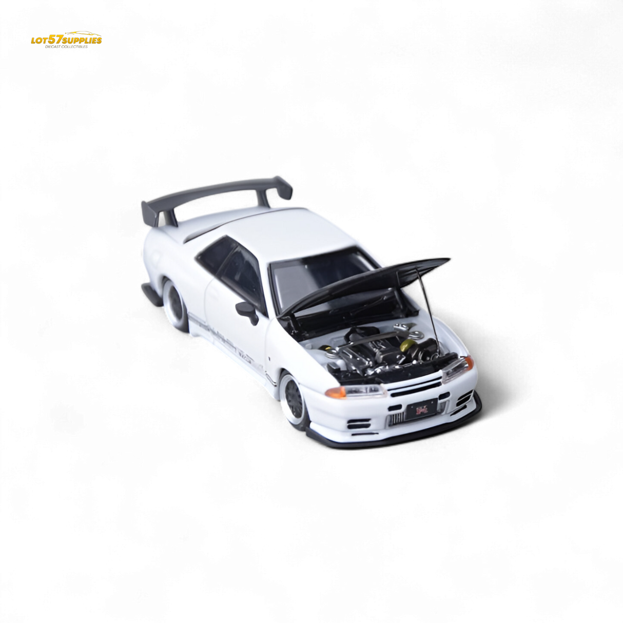Focal Horizon Skyline GT-R R32 Top Secret Modified VR32 White 1:64