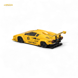 Vision64 LB Lamborghini Countach Luxury Version - Yellow 1:64