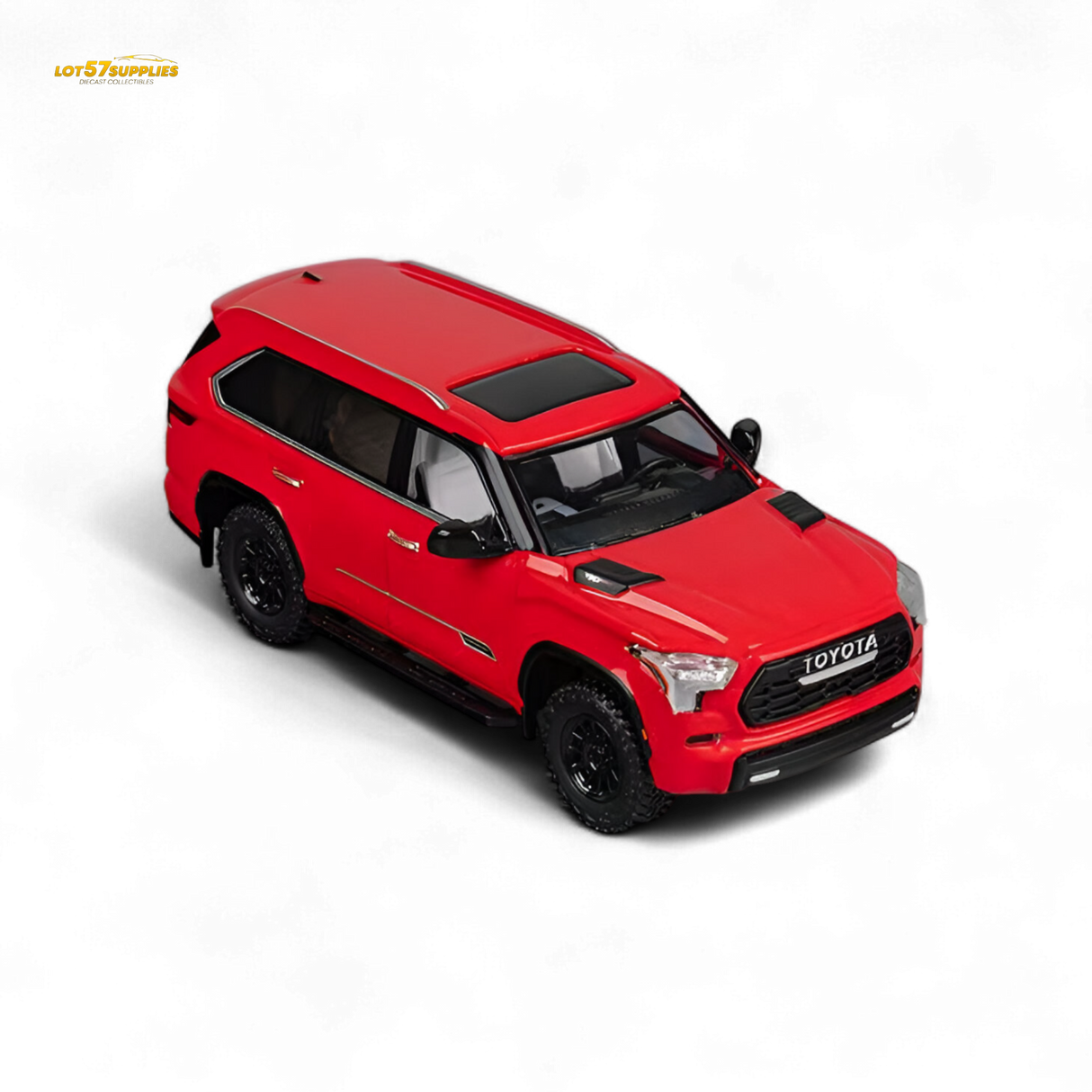 (Pre-Order) CM Model Toyota Sequoia Red 1:64