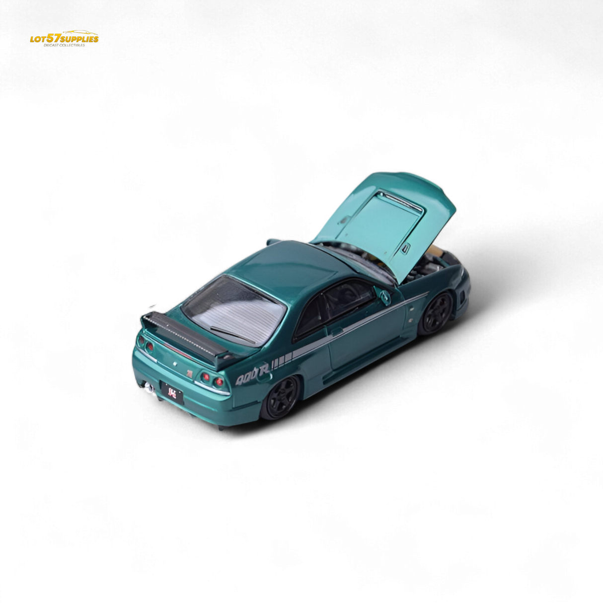 Focal Horizon Nissan Skyline GT-R R33 Nismo 400R Champion Green 1:64
