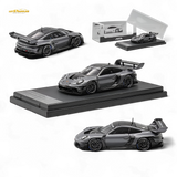 (Pre-Order) HKM Porsche 911 GT3 R Rennsport Grey 1:64