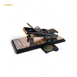Fine Works64 Chevrolet Impala Lowrider Black Gold Livery 1:64