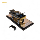 Fine Works64 Chevrolet Impala Lowrider Black Gold Livery 1:64