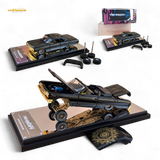 Fine Works64 Chevrolet Impala Lowrider Black Gold Livery 1:64