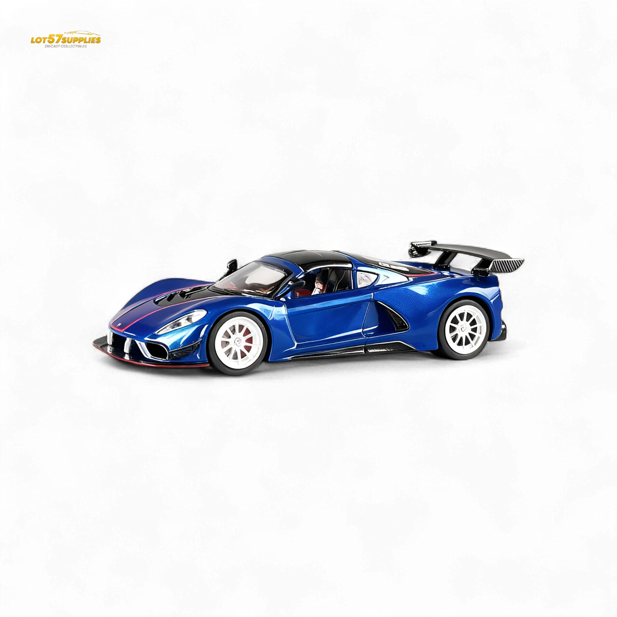 Rhino Model RM Hennessey Venom F5 Blue 1:64