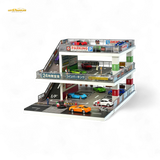Shou Cang Jia Japanese Ramp Parking Lot Dark Green 73449B 1:64