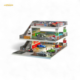 Shou Cang Jia Japanese Ramp Parking Lot Dark Green 73449B 1:64