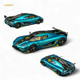 TPC Agera RS Peacock Blue 1:64