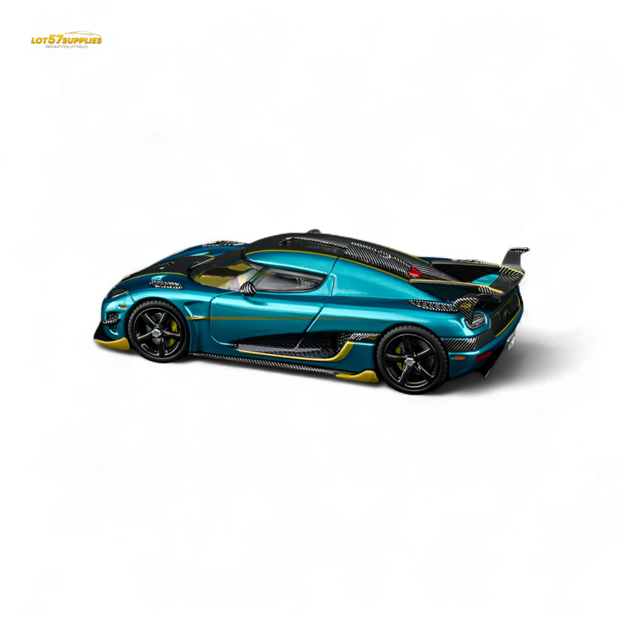 TPC Agera RS Peacock Blue 1:64