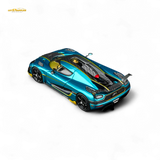 TPC Agera RS Peacock Blue 1:64