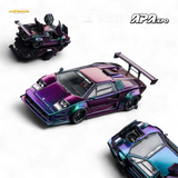 Topart Lamborghini Countach Liberty Walk Chameleon 1:64