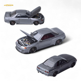 Focal Horizon Skyline GT-R R32 Grey Garage Active 1:64