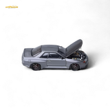 Focal Horizon Skyline GT-R R32 Grey Garage Active 1:64