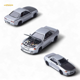 Focal Horizon Skyline GT-R R32 Silver Garage Active 1:64