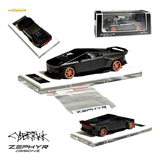 404ERROR Tesla Cybertruck Custom Widebody - Matte Gray 1:64