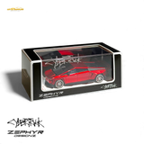 404ERROR Tesla Cybertruck Custom Widebody Lowered - Metallic Red 1:64