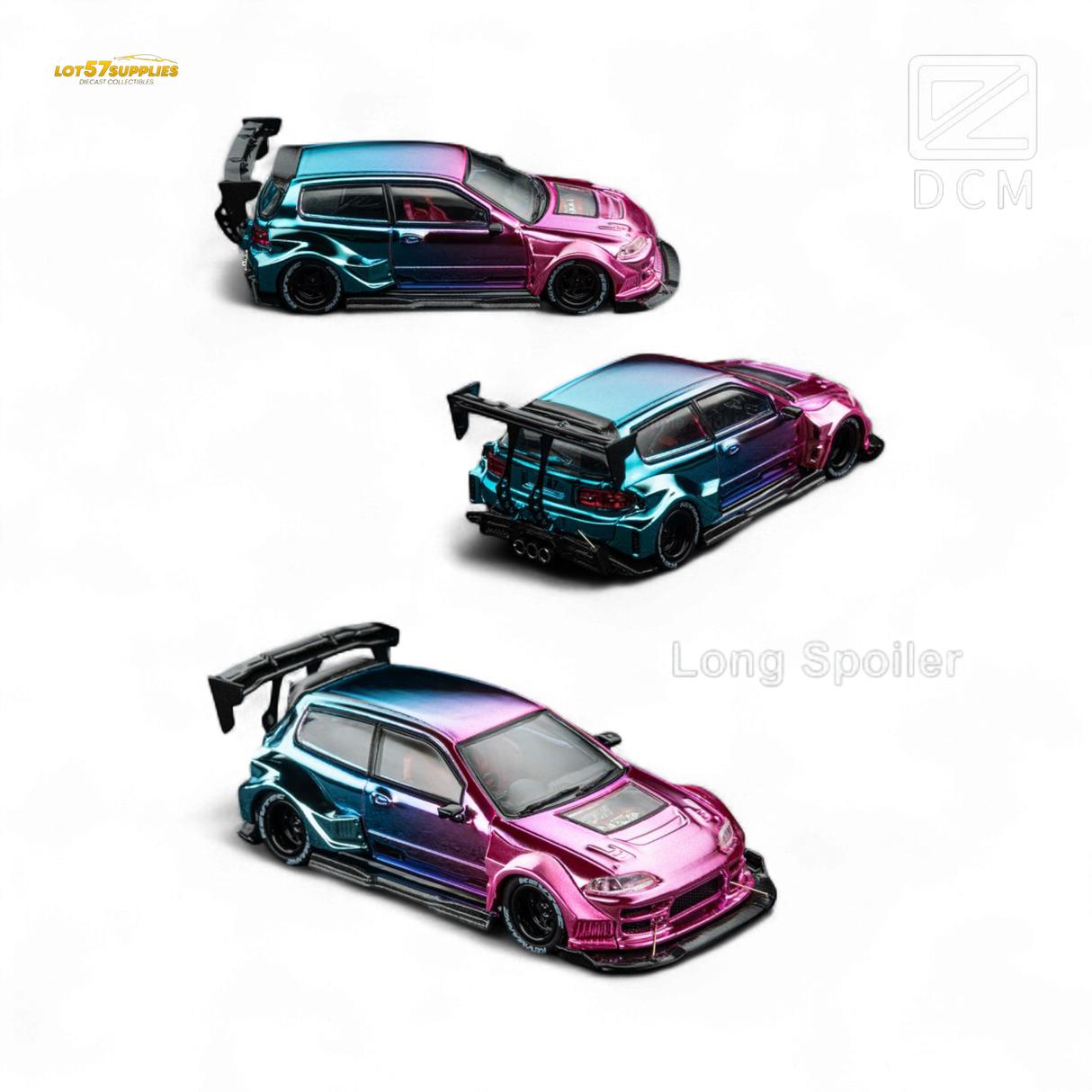 DCM Kevmannz EG6 Hatchback Wide Body 1:64