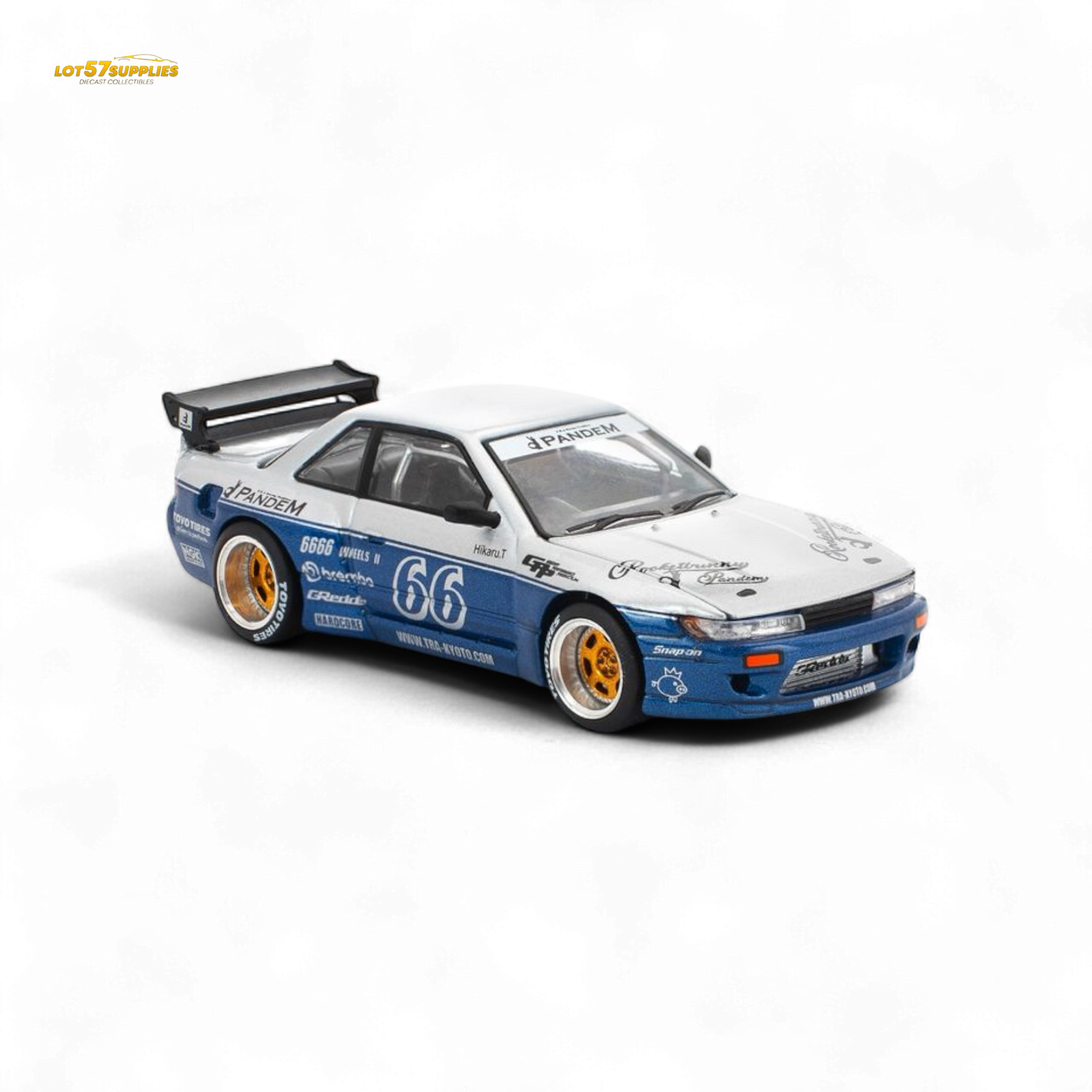 (Pre-Order) poprace PANDEM SILVIA S13 MOONTECH - BLUE 1/64