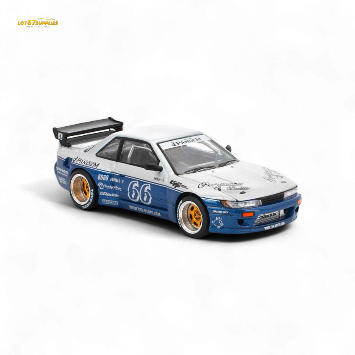 (Pre-Order) poprace PANDEM SILVIA S13 MOONTECH - BLUE 1/64