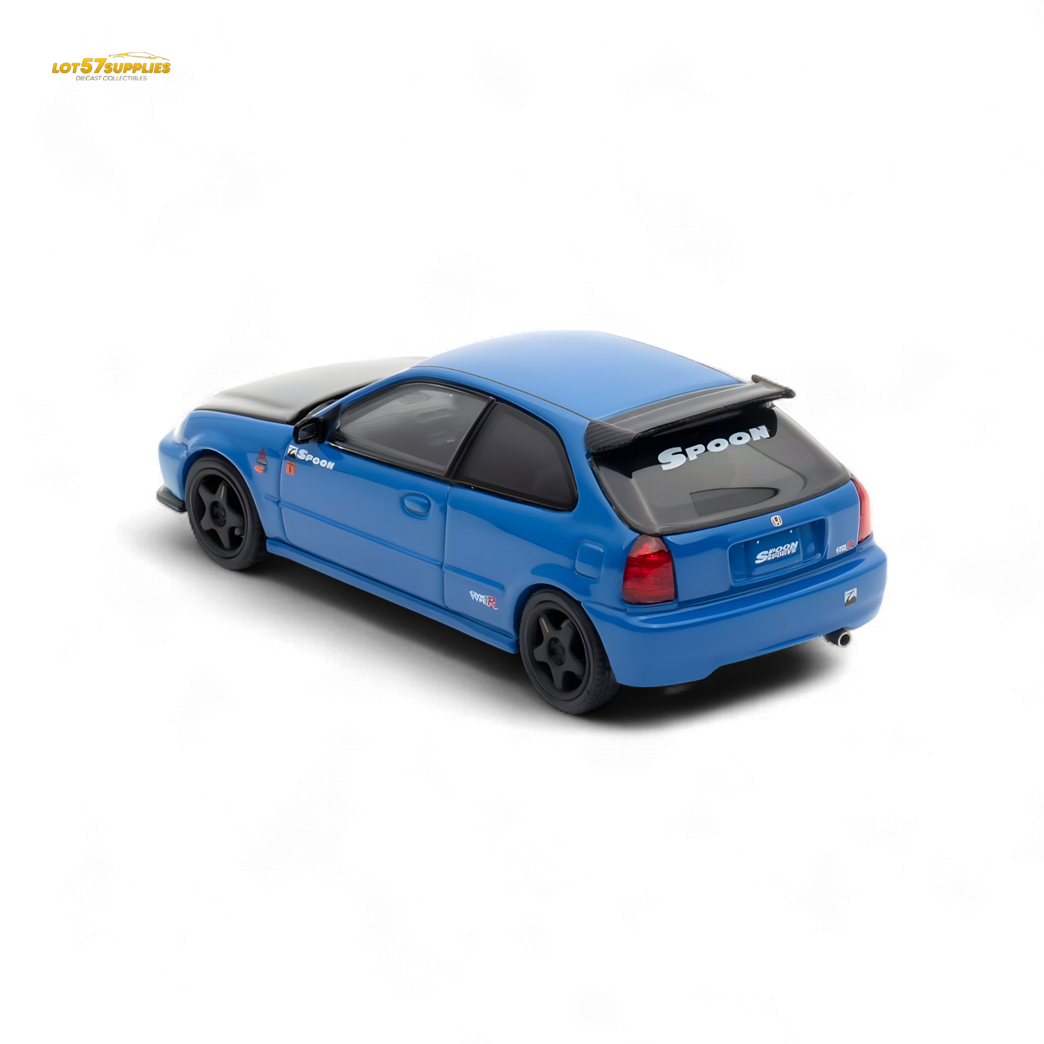 Motorhelix Honda Civic EK9 Blue 1:64