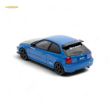 Motorhelix Honda Civic EK9 Blue 1:64