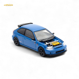 Motorhelix Honda Civic EK9 Blue 1:64