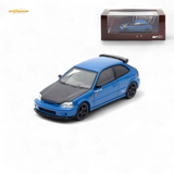 Motorhelix Honda Civic EK9 Blue 1:64
