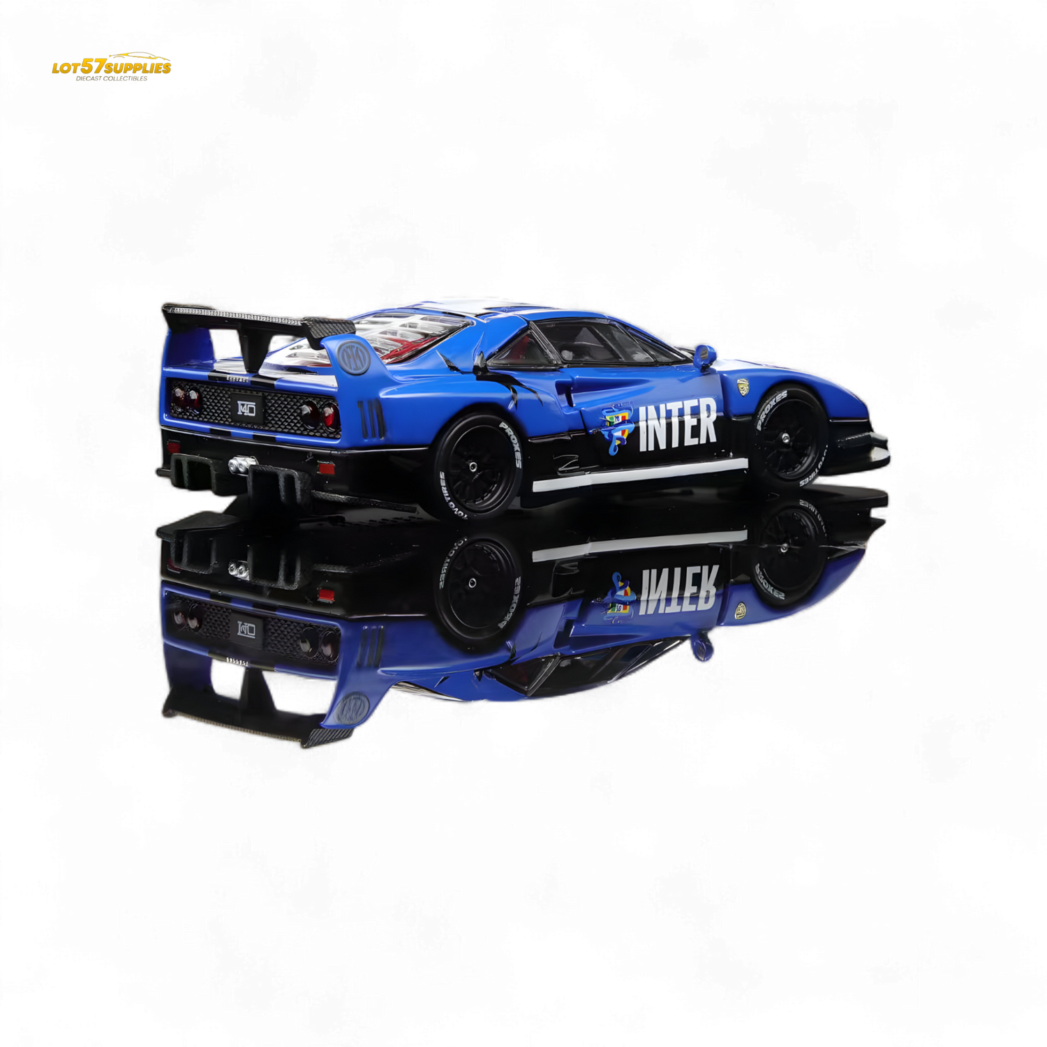 Demon King Auto Ferrari F40 LB-Works Wide-Body 1:64
