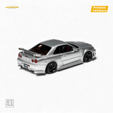 Cars' Lounge Nissan Skyline GT-R R34 NISMO Z-TUNE Silver 1:64