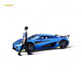 Guo Ji Agera RS Blue 1:64