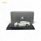 Rotating Wheel Lamborghini Aventador S Pearl White 1:64