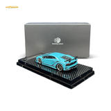 Rotating Wheel Lamborghini Aventador S Pearl Blue 1:64