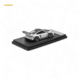 HKM Porsche 911 GT3 R Rennsport White Carbon Hood 1:64