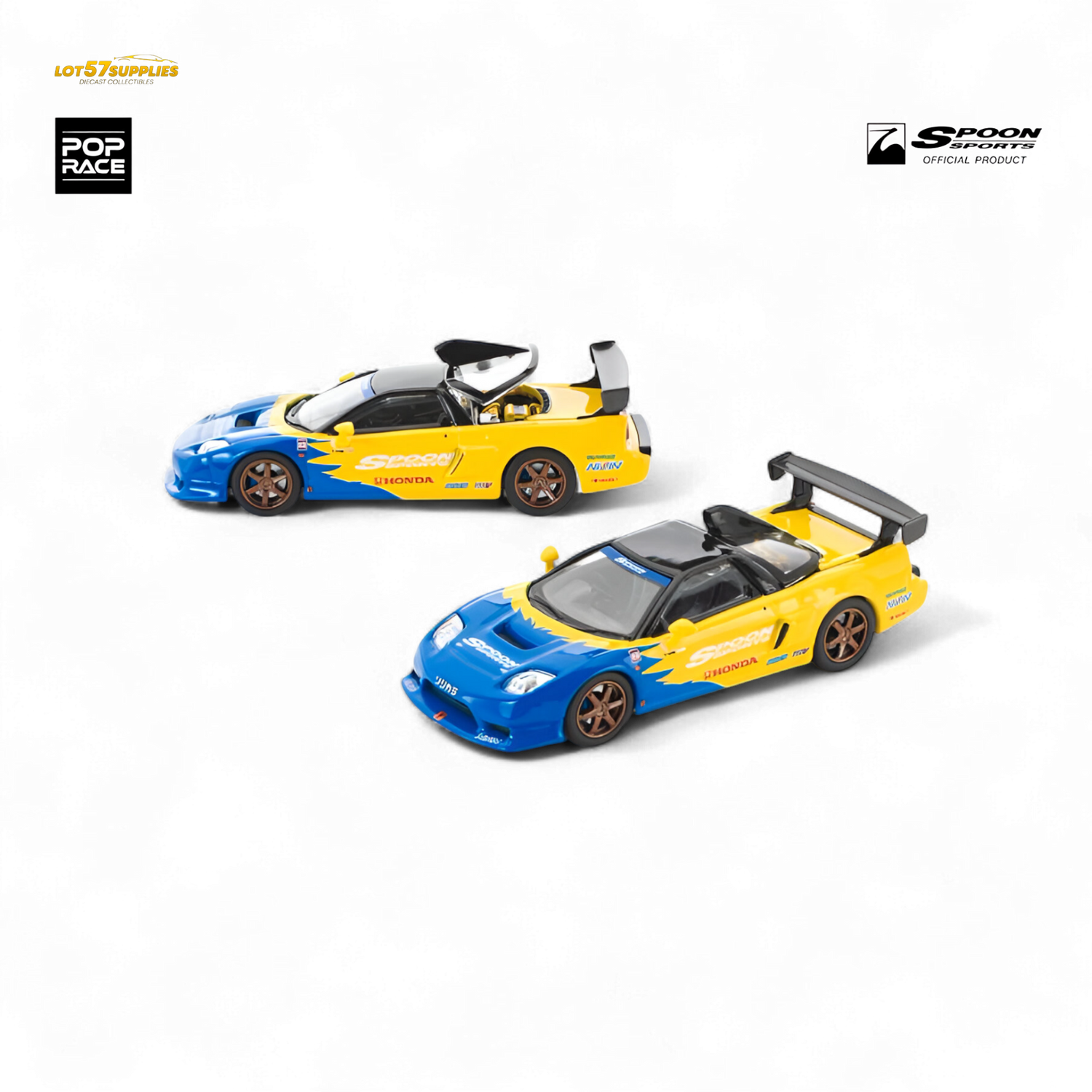 (Pre-Order) Poprace Spoon NSX-R GT Spoon Livery 1:64