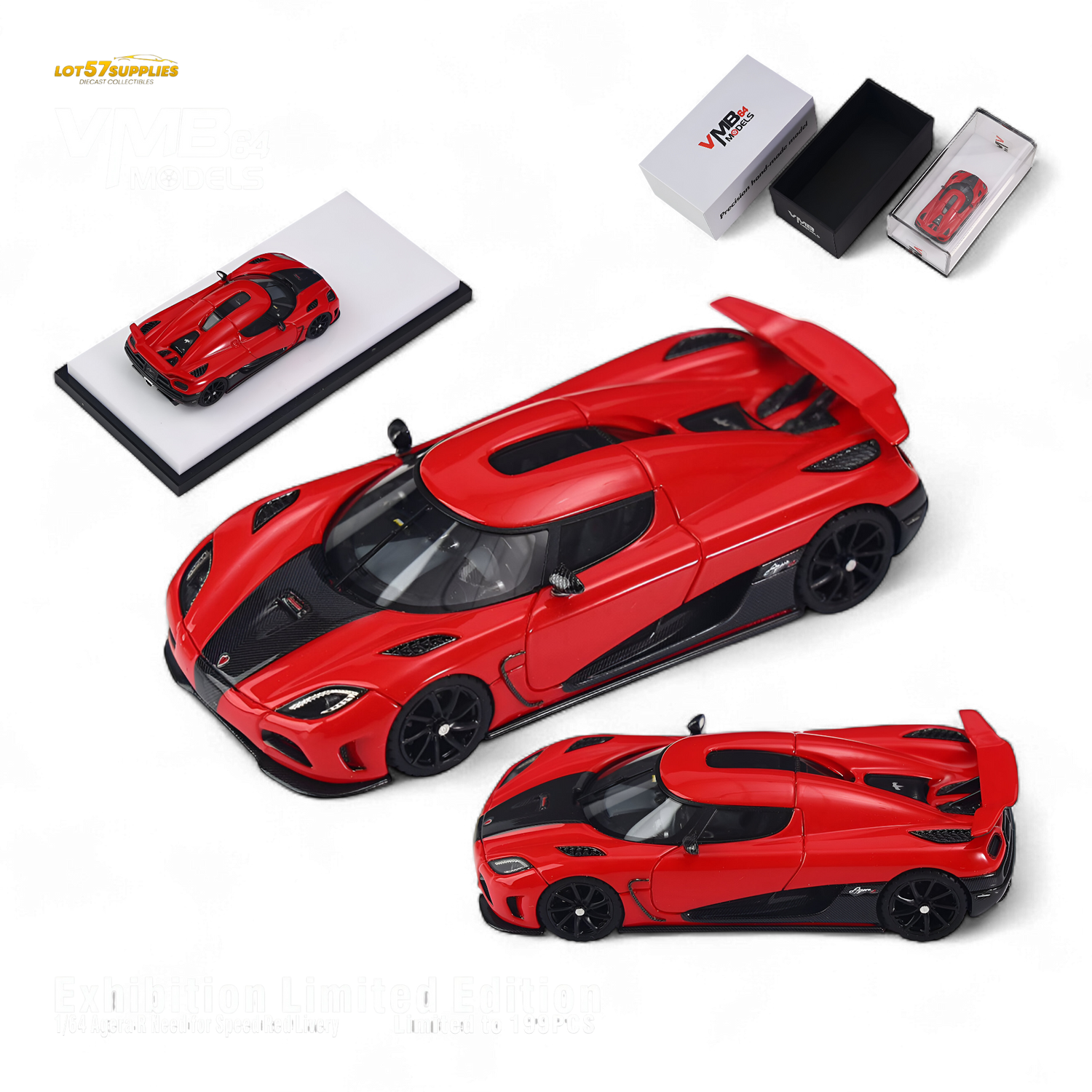 VMB Agera R Red 1:64