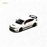 Motorhelix Honda Civic Type R FL5 HKS White 1:64