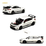 Motorhelix Honda Civic Type R FL5 HKS White 1:64
