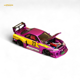 Street Weapon LBWK ER34 Chromed Purple Special Edition 1:64