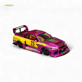 Street Weapon LBWK ER34 Chromed Purple Special Edition 1:64
