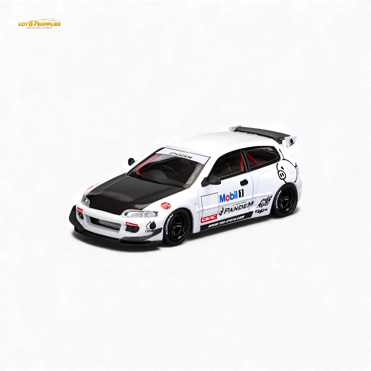 Et Model Honda Civic EG6 Mobil 1 Livery 1:64