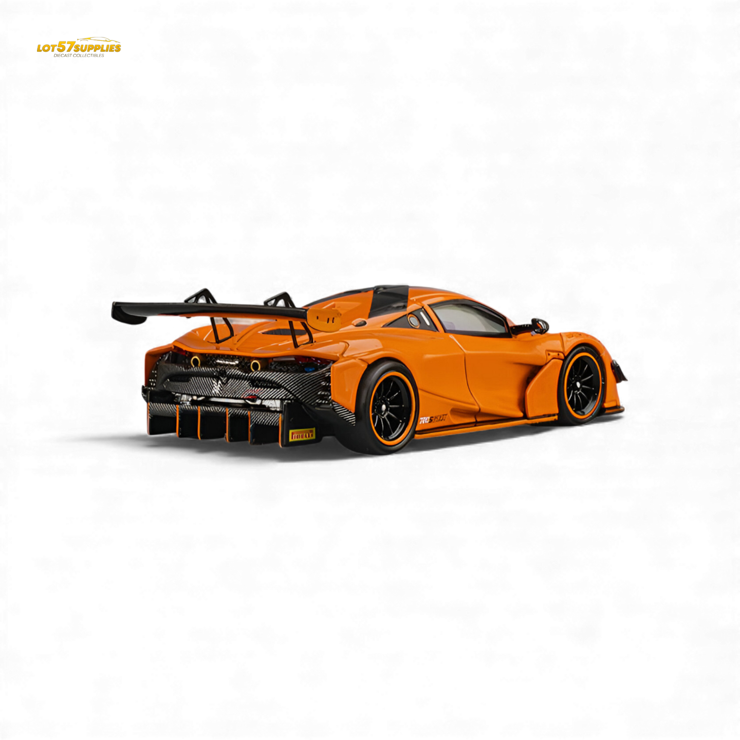 (Pre-Order) CM Model McLaren 720S GT3X Papaya Orange 1:64