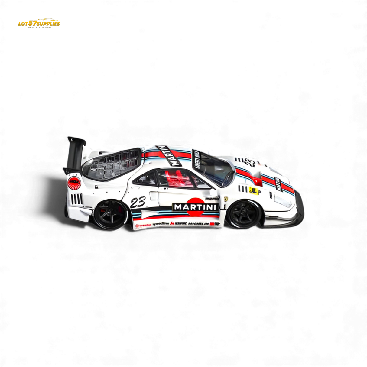 (Pre-Order) Star Models Ferrari F40 LB-Works Martini 23# 1:64