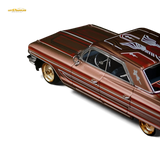 MK Miniatures Cadillac Diwei Metallic Red Copper 1:64